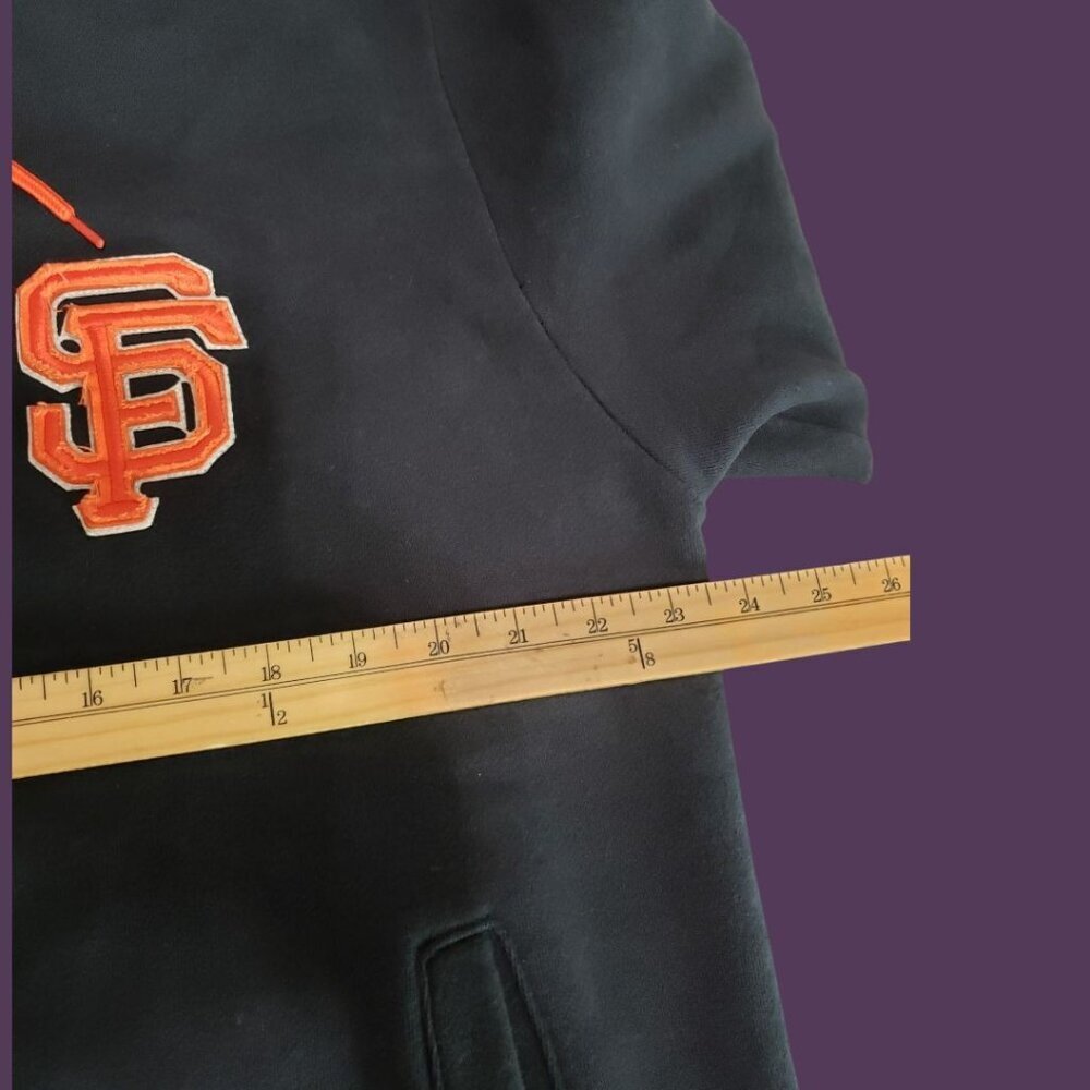 Wright & Ditson Makers SF Giants Hoodie  Black/orange Large - Picture 6 of 13